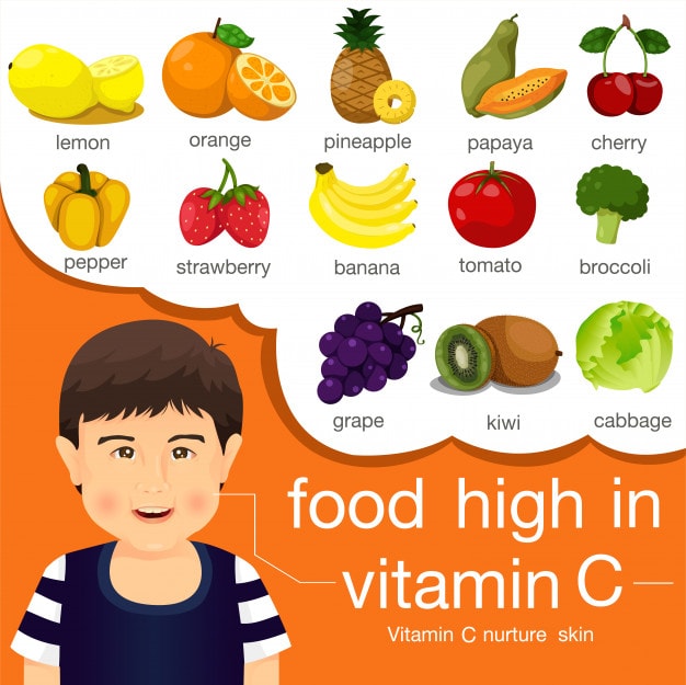 Food rich in Vitamin C